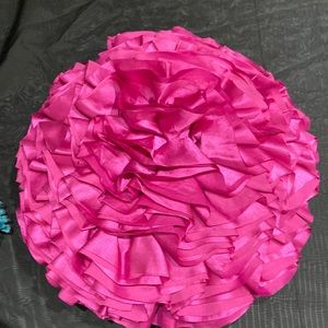 At Homes | Hot Pink Decorative Pillow